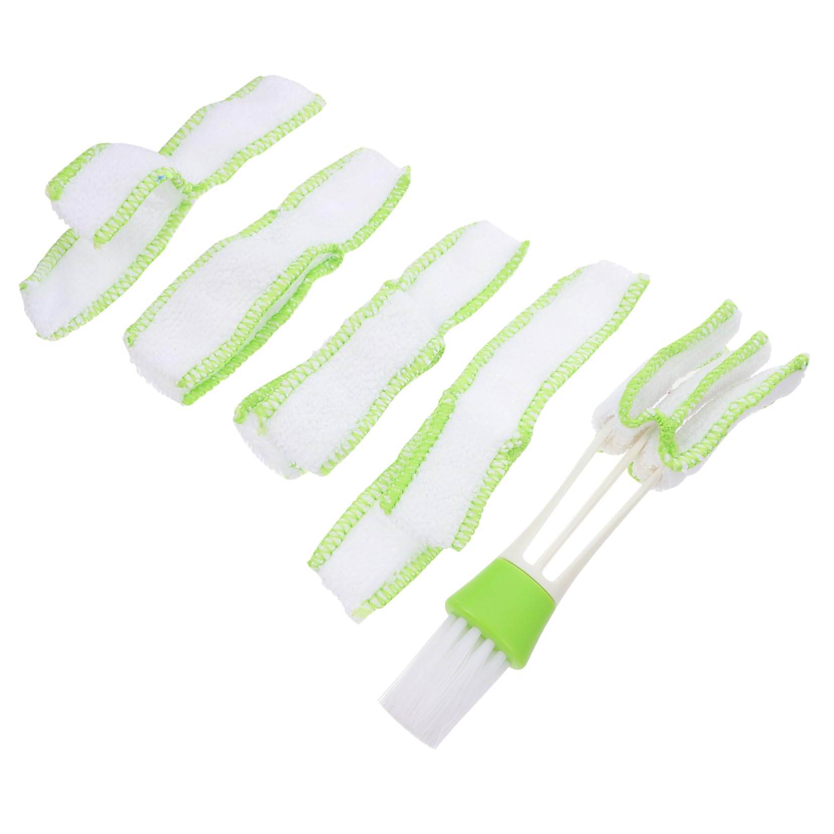 Beavorty 1 Set Cleaning Brush Car Detailing Brush Window Blind Brush Louver Brush Indoor Window Shutters Mini Keyboard Computer Cleaner Air Conditioner Jalousie Dust Fiber