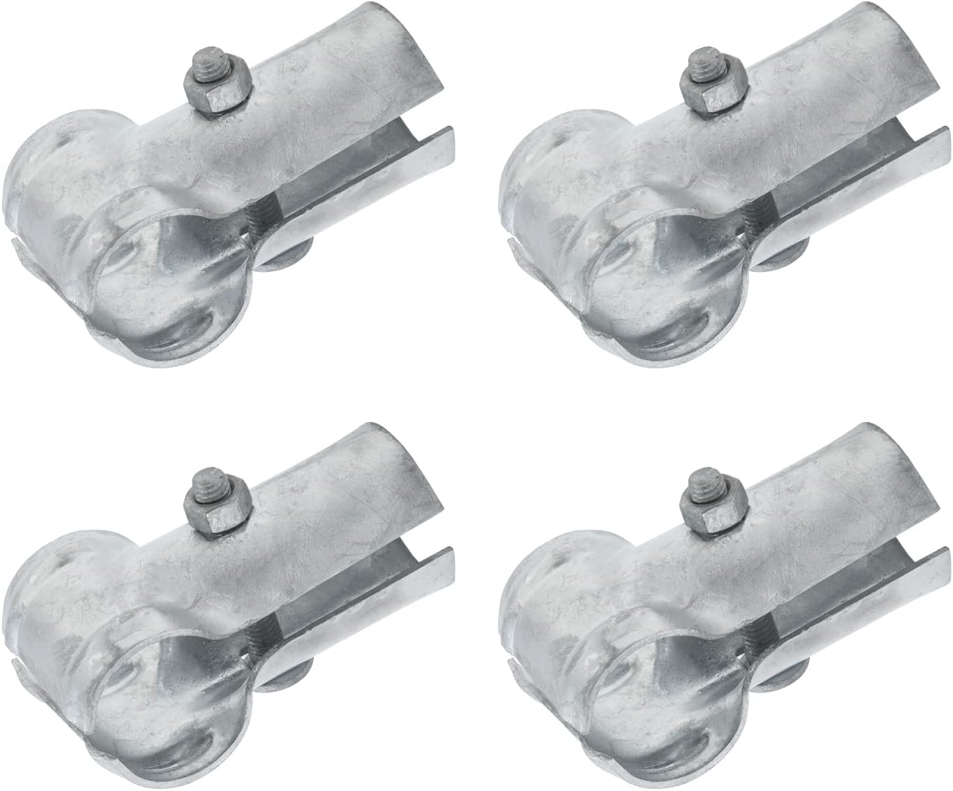 End Rail T Clamp 15/8" x 15/8", VIVIDA Chain Link Fence End Rail