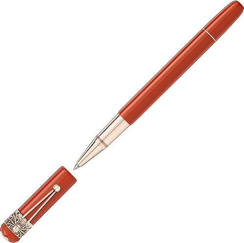 Montblanc Heritage Collection Rouge et Noir Spider Metamorfosis Coral - Bola rodante 118233