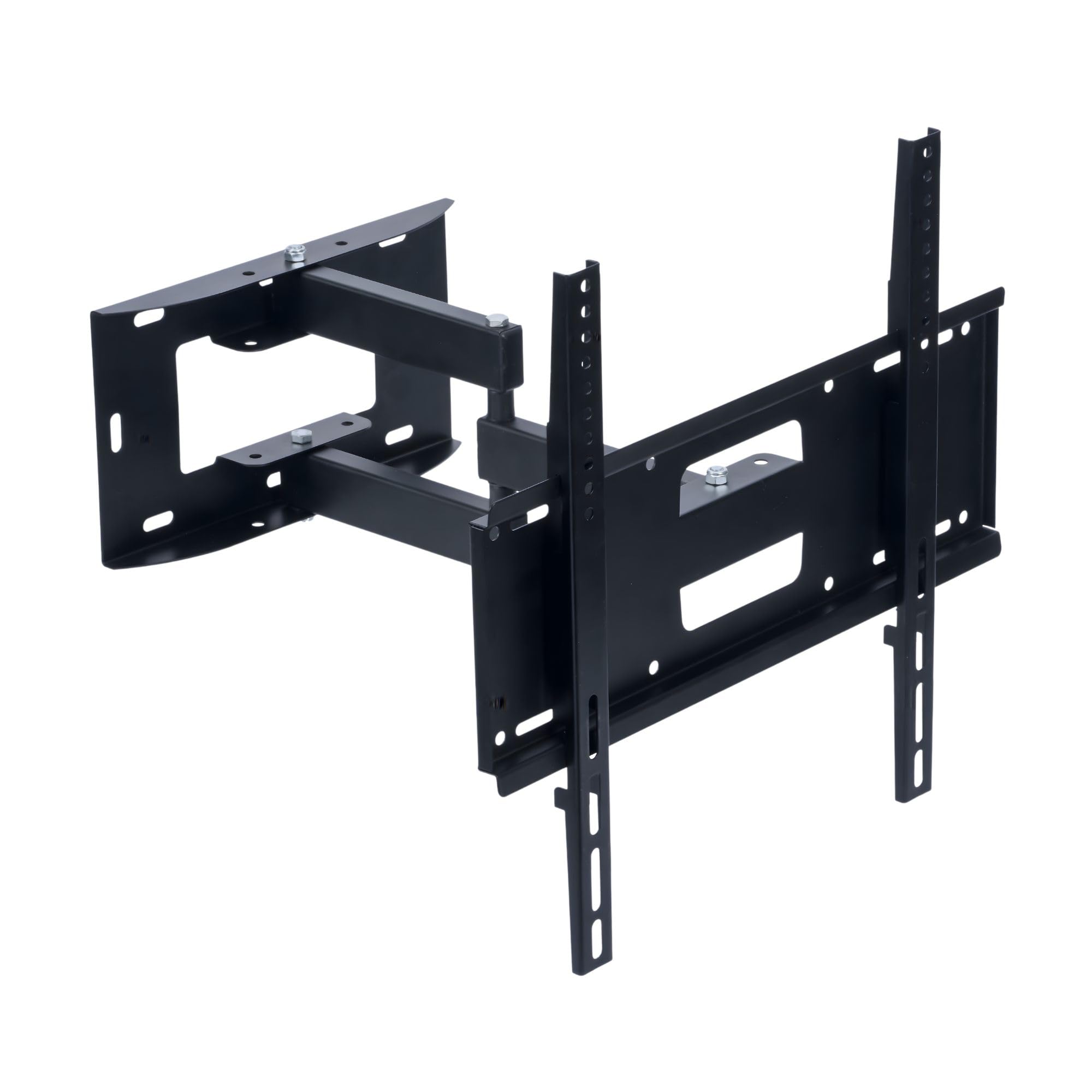 TV LCD LED Wall Mount Stand 23 to 55" Inch Full Motion Rotatable TV Wall Stand with Swivel & Tilt Adjustment : +- 15° (Up/Down) Suitable for All Brands, suitable for 55 Inches