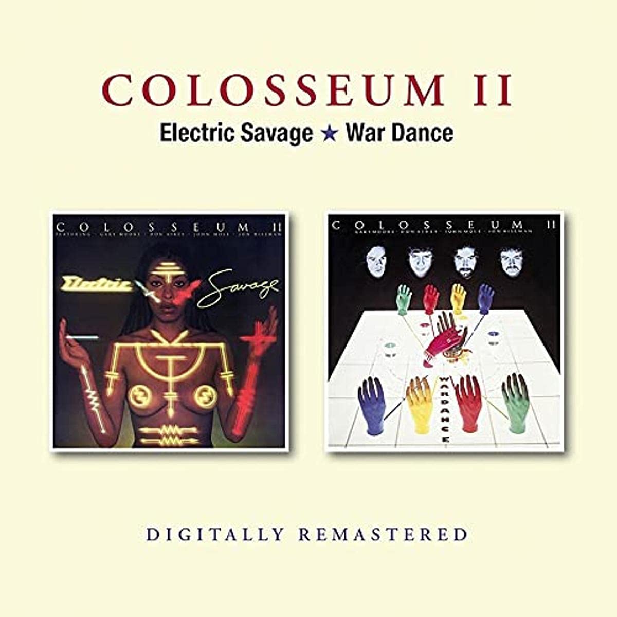 Colosseum II Electric Savage / War Dance Double CD NEW