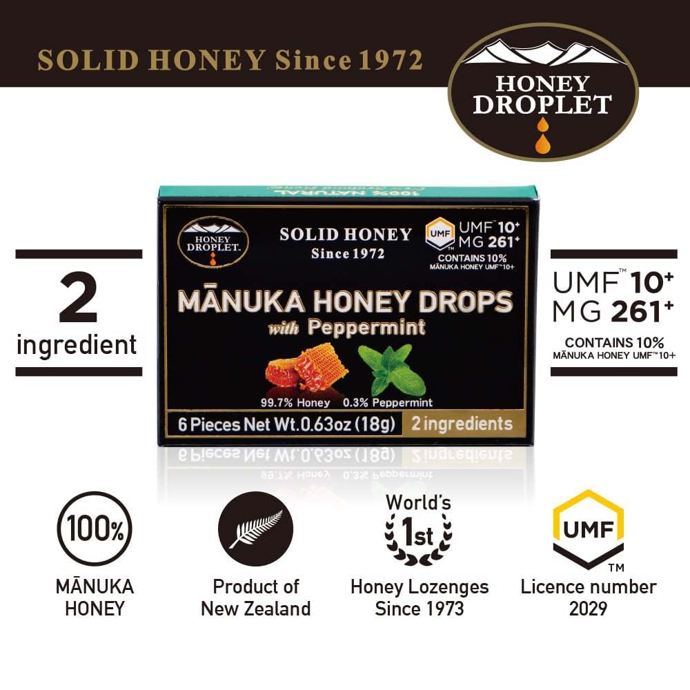 Amazon.com : [HONEY DROPLET] 100% Manuka Honey Drops, Truly