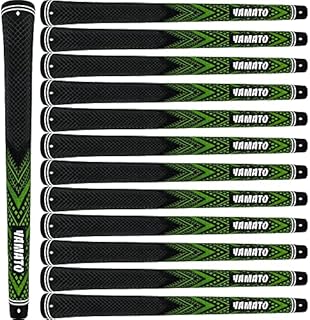 Yamato Innovative Golf Grips 13 Pack Midsize/Standardsize Golf Club Grips, All-Weather Firm Control And High Performance Grips Provides Superior Comfort And Responsiveness,4 colors Available