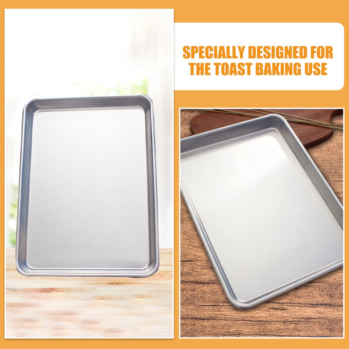 ULTECHNOVO 2pièces Moule à Gâteau Réutilisable Moule à Pâtisserie Pour Biscuits Et Gâteaux De Plaques De Cuisson