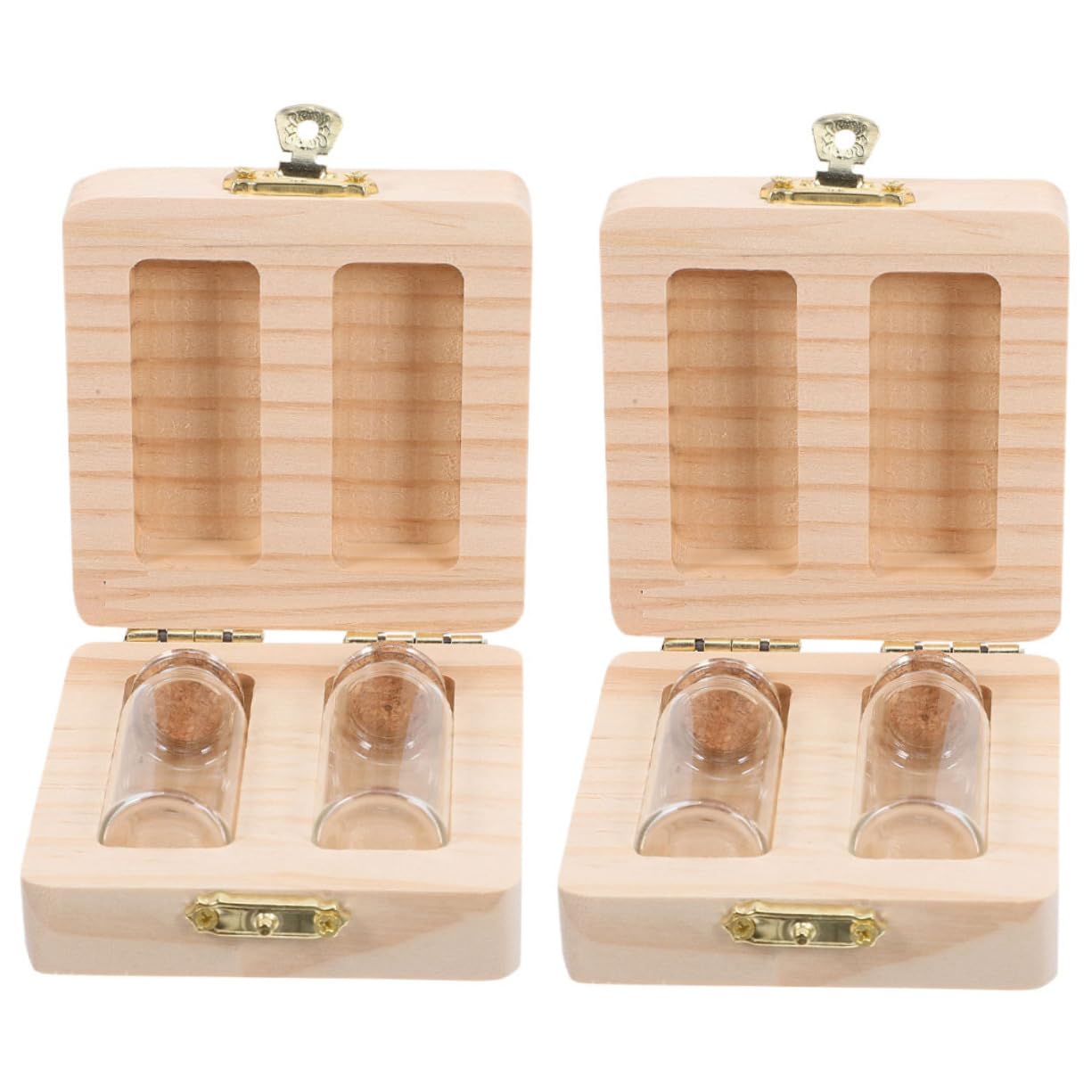 HANABASS 1Set Fetal Hair Storage Box for Elegant Keepsake Case for Keepsakes Newborn Cord Preservation Versatile for Lifelong Cherishment