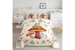 Feelyou Frog Print Bedding Twin Size