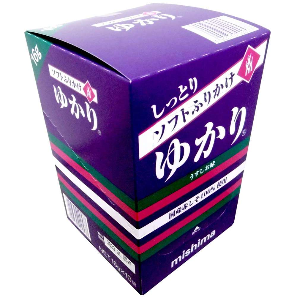 Amazon.co.jp: 三島食品 ソフトふりかけ ゆかり 16g×10個 : 食品・飲料