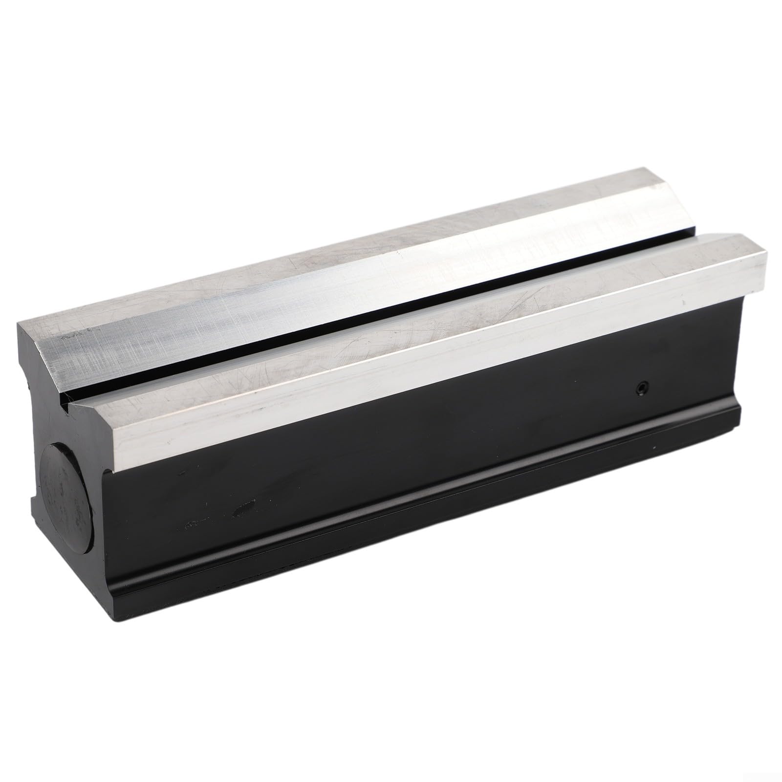 Nivel de tira industrial 100 mm 0.02 mm Nivel de maquinista de metal con base de ranura en V, para depuración y alineación de máquinas herramienta en caja de madera (150 mm)