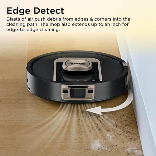 Shark Robot Vacuum & Mop Combo, PowerDetect ThermaCharged NeverTouch Pro, Self-Emptying, Self-Refill with Heated Mop Cleaning, 60-Day Capacity,30-Day Tank, 6 Power Detect Technologies, Black, RV2920XE - Image 7