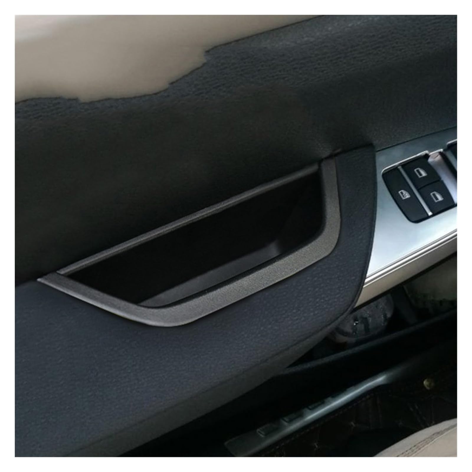 Poignée De Porte Intérieure Pour BMW X3 X4 (F25 F26) - Noir - ABS+PC - Anti-rayures, Anti-décollement