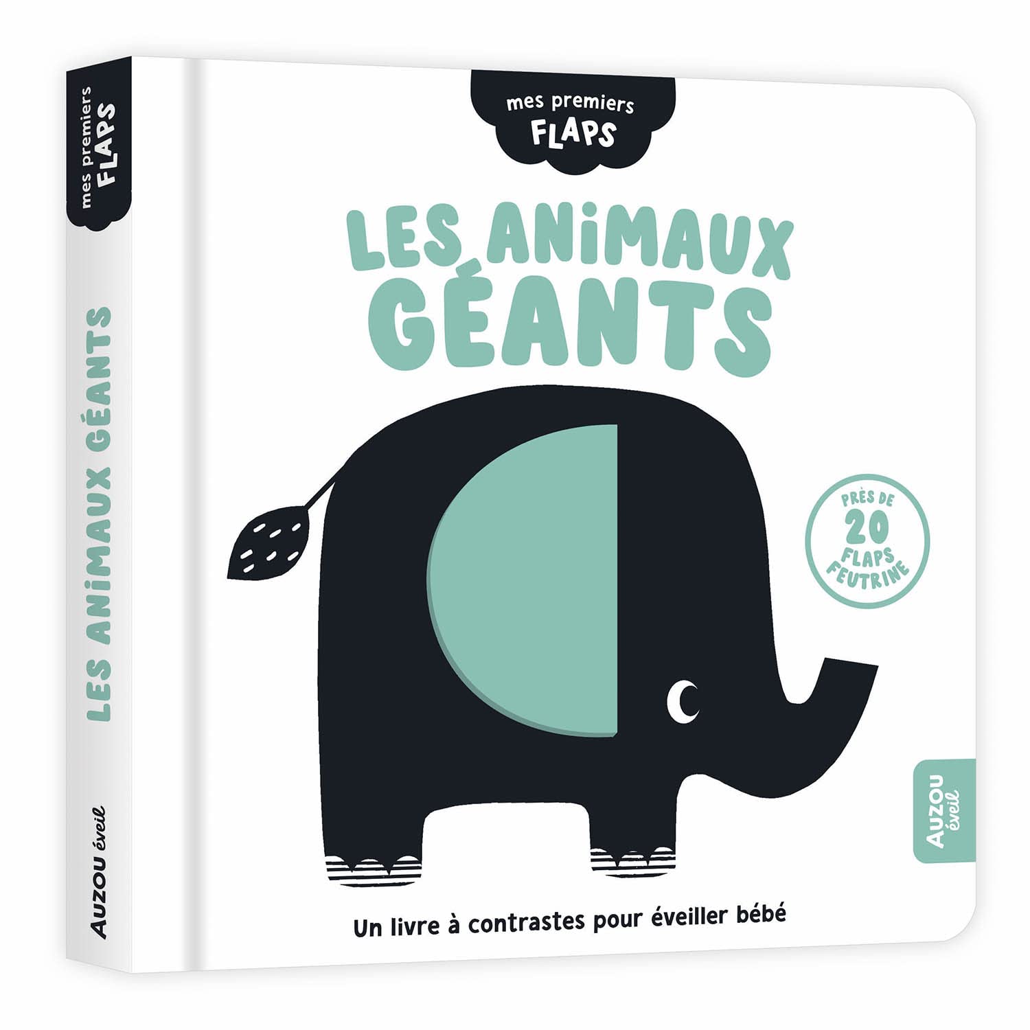 Les animaux géants: Avec près de 20 flaps feutrine