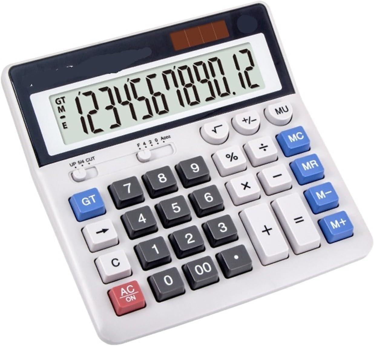 Calculadora científicaCalculadoras Calculadora de Escritorio, Calculadora de Oficina financiera de Doble Potencia con Pantalla de Escritorio