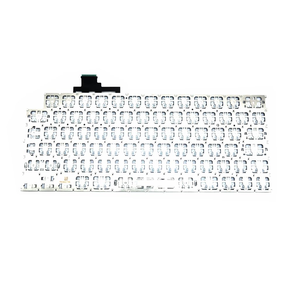 Zastępcza niemiecka klawiatura QWERTZ kompatybilna z MacBook Air M2 Retina 13,6 cala A2681 2022, ciemnoniebieska (Mitternig), klawiatura + śruby + śrubokręt