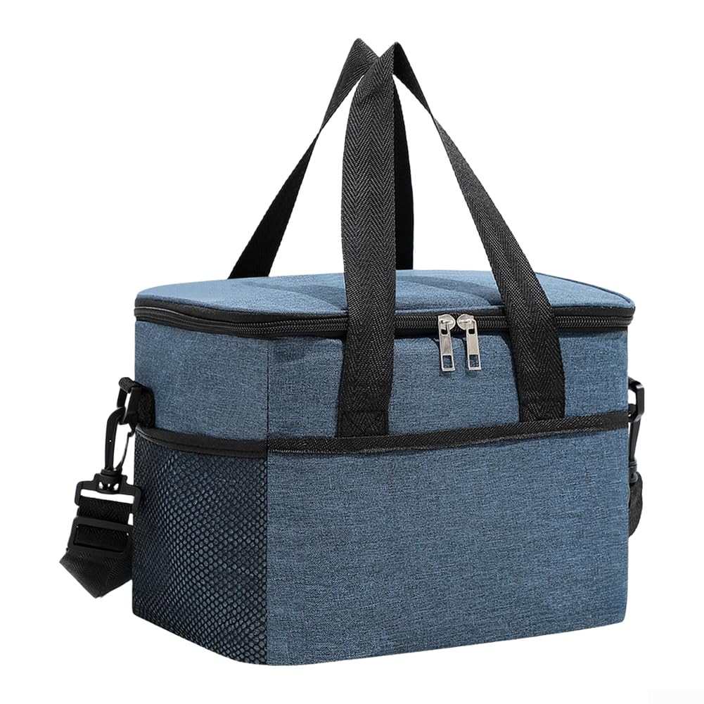 Isotherme Repas Oxford Grande Capacité 33x25x27cm Isotherme