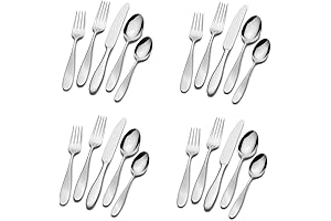 Mikasa Hamilton 20-Piece Silverware Set: A Cutlery Essential for Every Table
