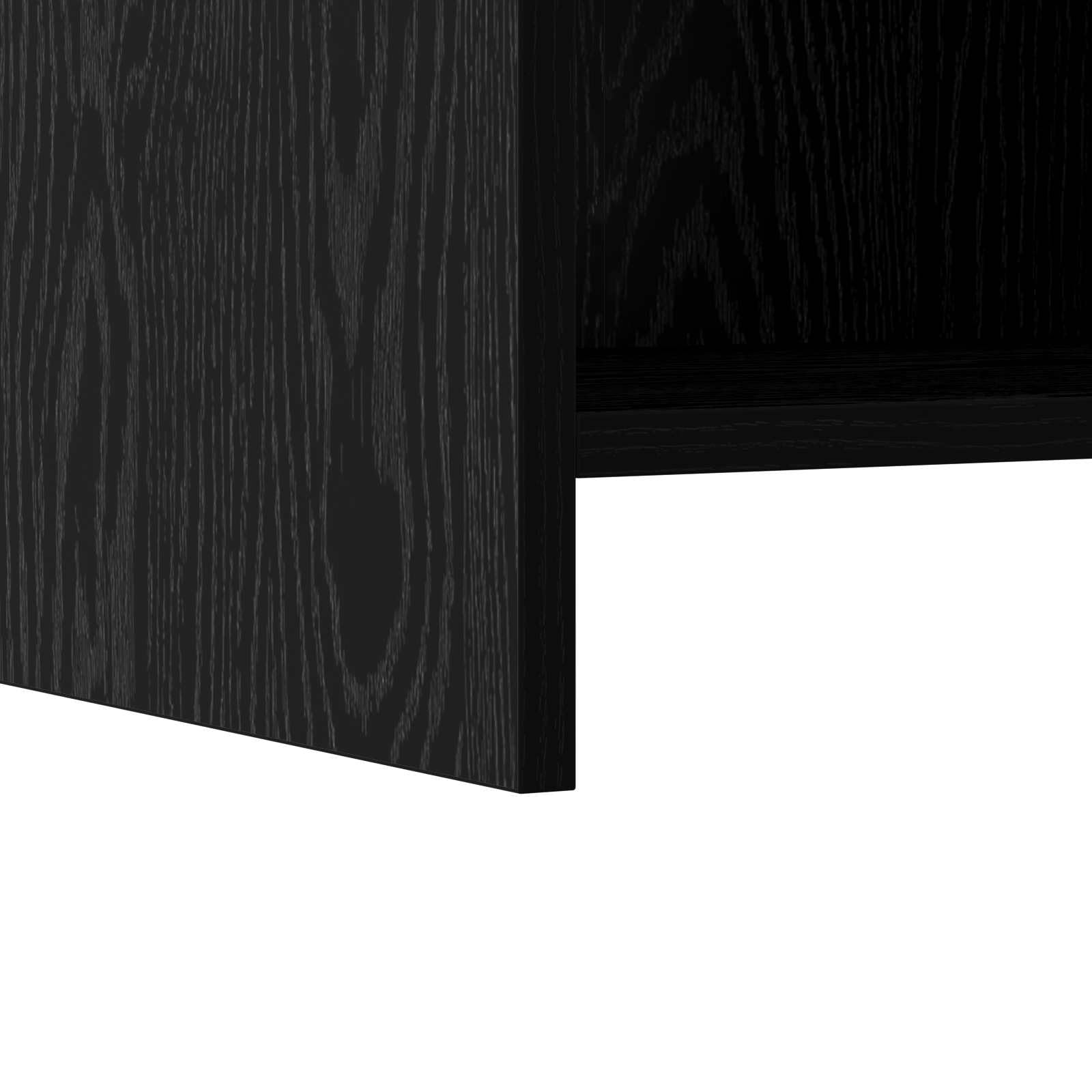 Mobile TV 60 x 33 x 47 cm, rovere nero