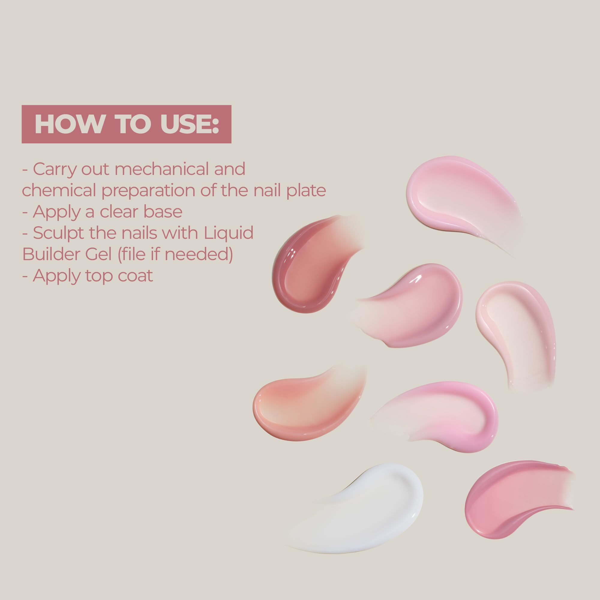 Kodi Professional Gel Ricostruzione Unghie Professionale – Base Rinforzante e Allungamento Soak Off UV/LED Modeling Liquid Gel per Unghie Più Forti & Apex # 02 – 30gr (Nude Naturale)