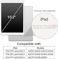 JETech iPad 9/8/7 (10.2") Tok Autó Alvó Funkcióval Piros 2