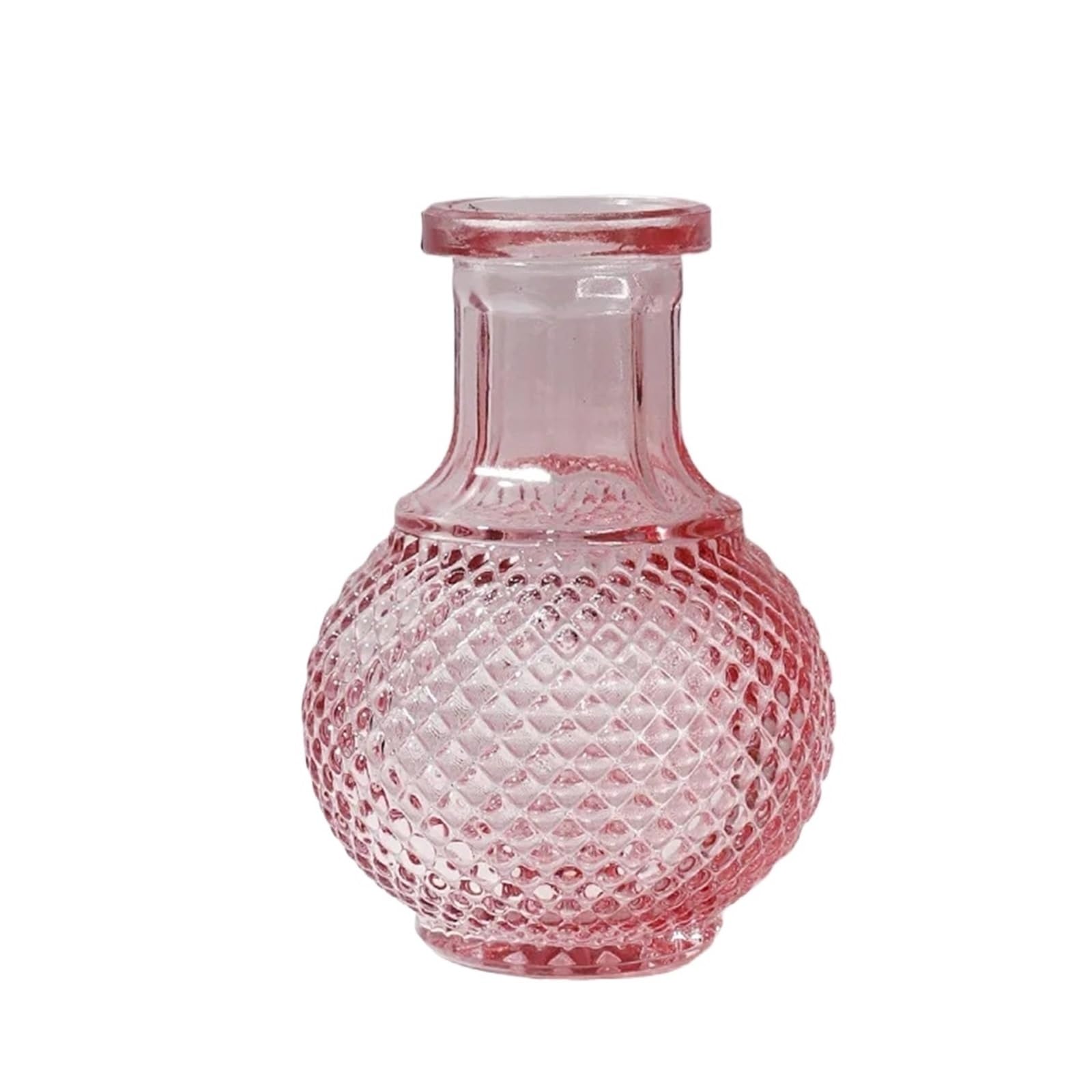 QuxetlRyz Glass Hydroponic Vase Colored Glass Vase Flower Arrangement Hydroponics Ball Art Ware Tabletop Home Decor(Color 9)