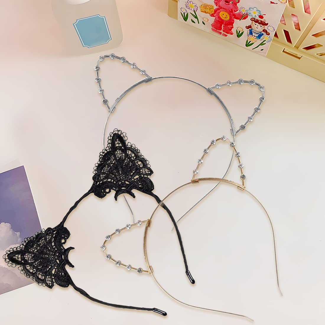 1PC peluche soffice cerchio per capelli pelliccia sintetica orecchie di gatto fascia per capelli copricapo moda festa cosplay fascia – acquista a prezzi convenienti sul marketplace