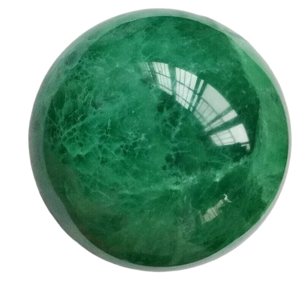 AARTERZZA 1pc 900-1000g Green Fluorite Spheres Gems Gifts Decorations Demagnetization Air Purification