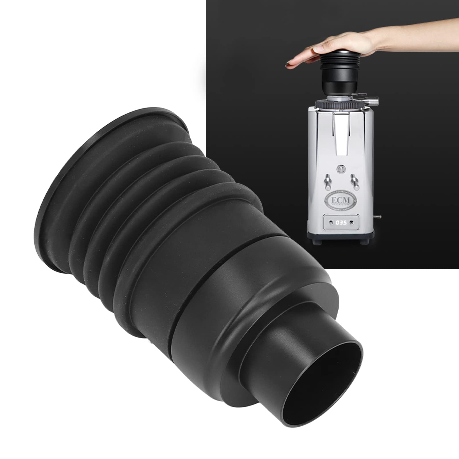 Recipiente para Molinillo de Frijoles, Accesorios Reutilizables para Molinillo de Frijoles de Aleación de Aluminio para Molinillo de Café ECM