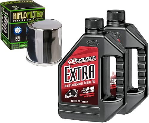 Kit de cambio de aceite para Polaris 2003 Sportsman 400 4X4 sintético 5W-40