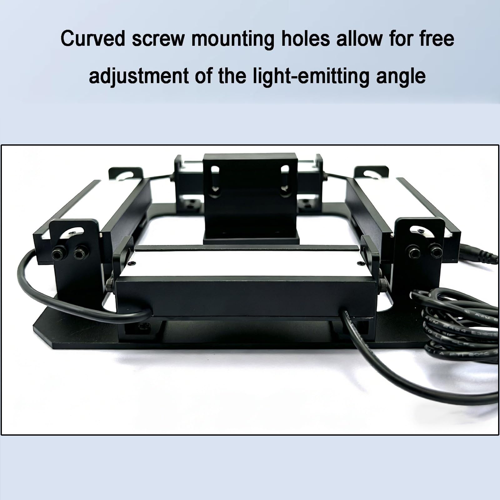 Fuente de luz LED para microscopio, brillo ajustable, ángulo de 90°, rosca M3, combinación de 4 lados para microscopios estéreo y cámaras