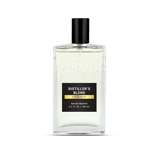 Cremo Cologne for Men - Distillers Blend Mens Cologne Spray - A Combination of Kentucky Bourbon, Smoked Vetiver and American Oak, Fragrances For Men, 3.4 Fl Oz