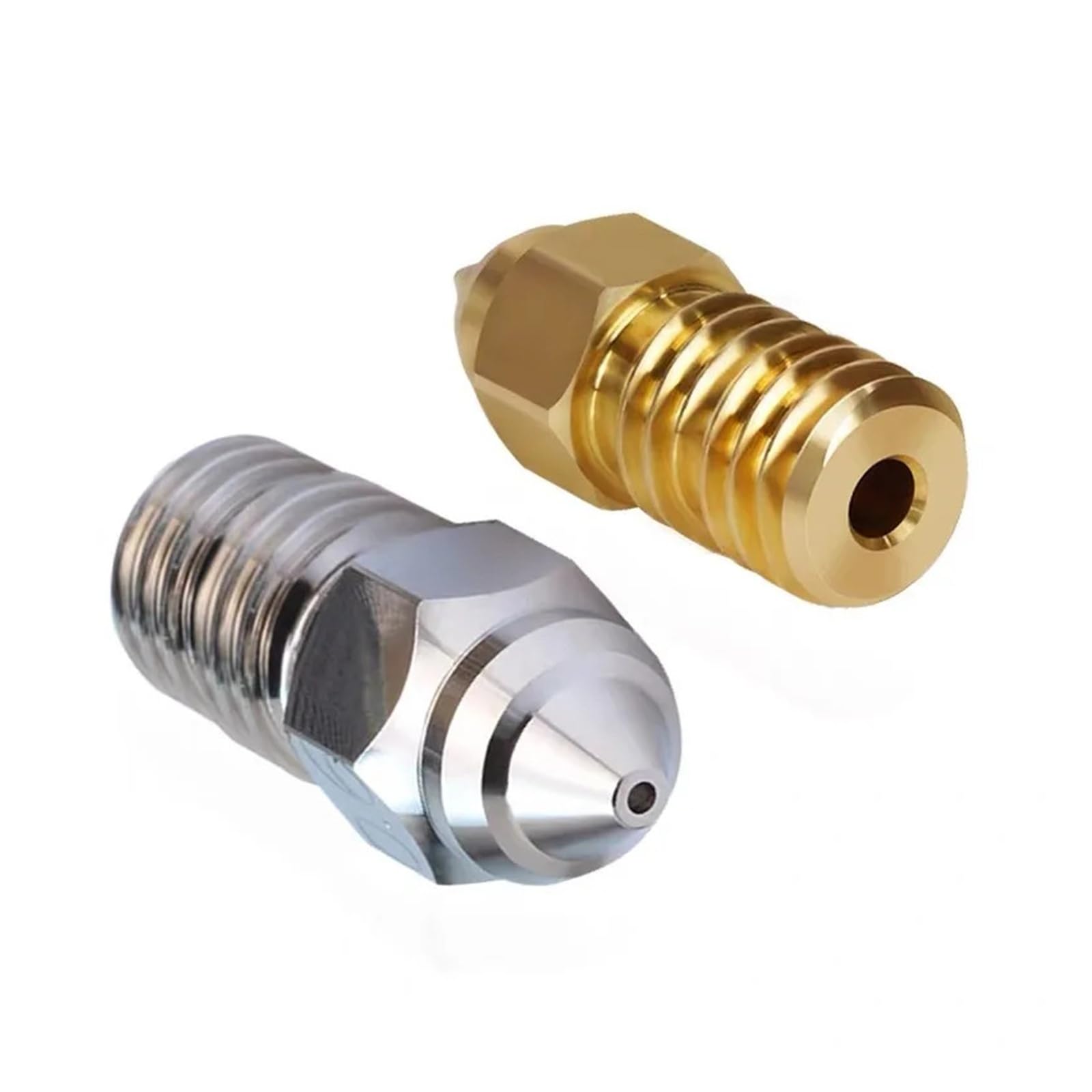 Dysza do drukarki 3D wykonana w całości z metalu, Dysza drukarki 3D do Ender 3/5/7/V3/SE/S1/Spider 0,2-1, mm opakowanie różnych materiałów 3/5/10 sztuk(Copper 10PCS,1.0mm)
