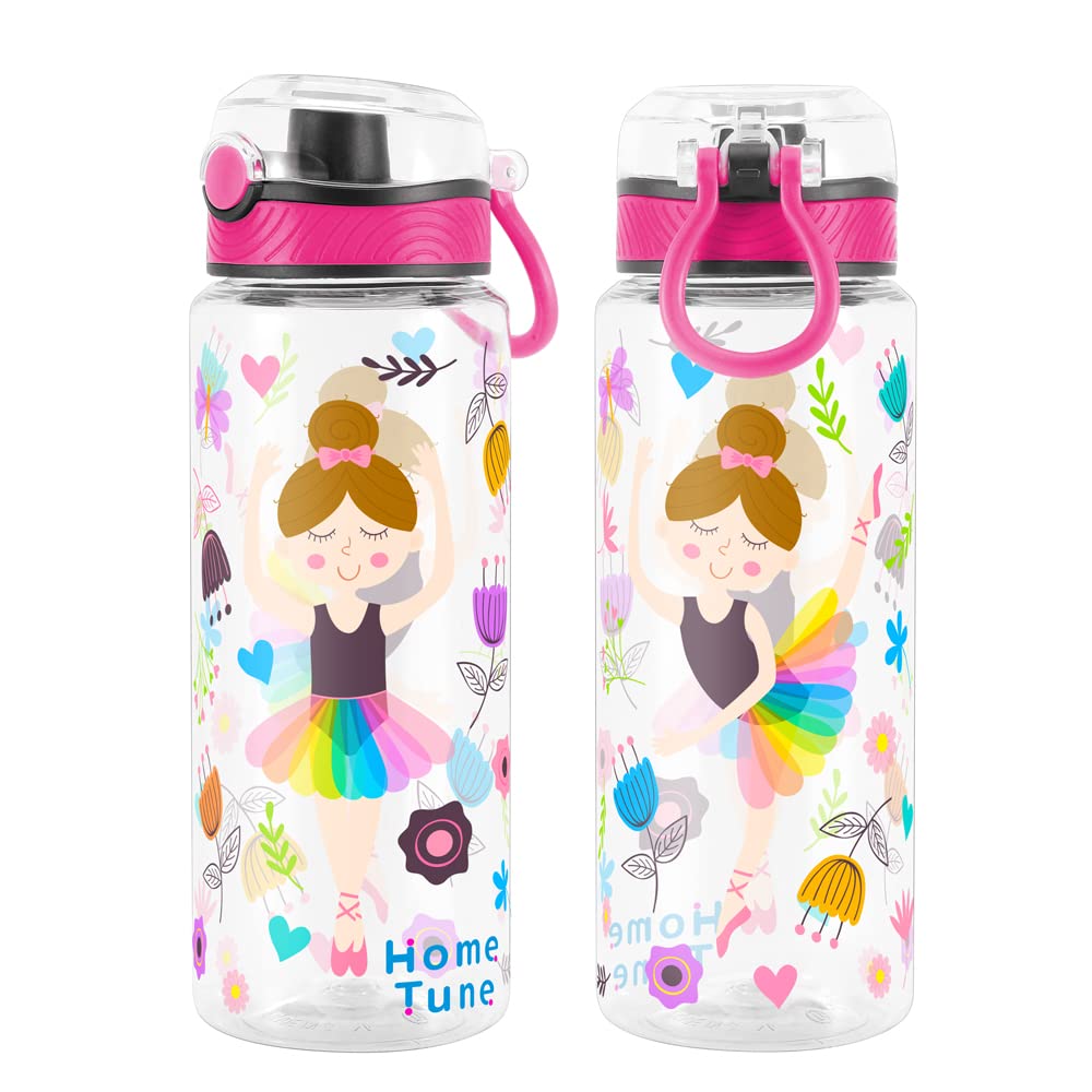 Cute Water Bottle For Kids – BPA-Free Tritan, Leakproof, With Carry Handle - View #7