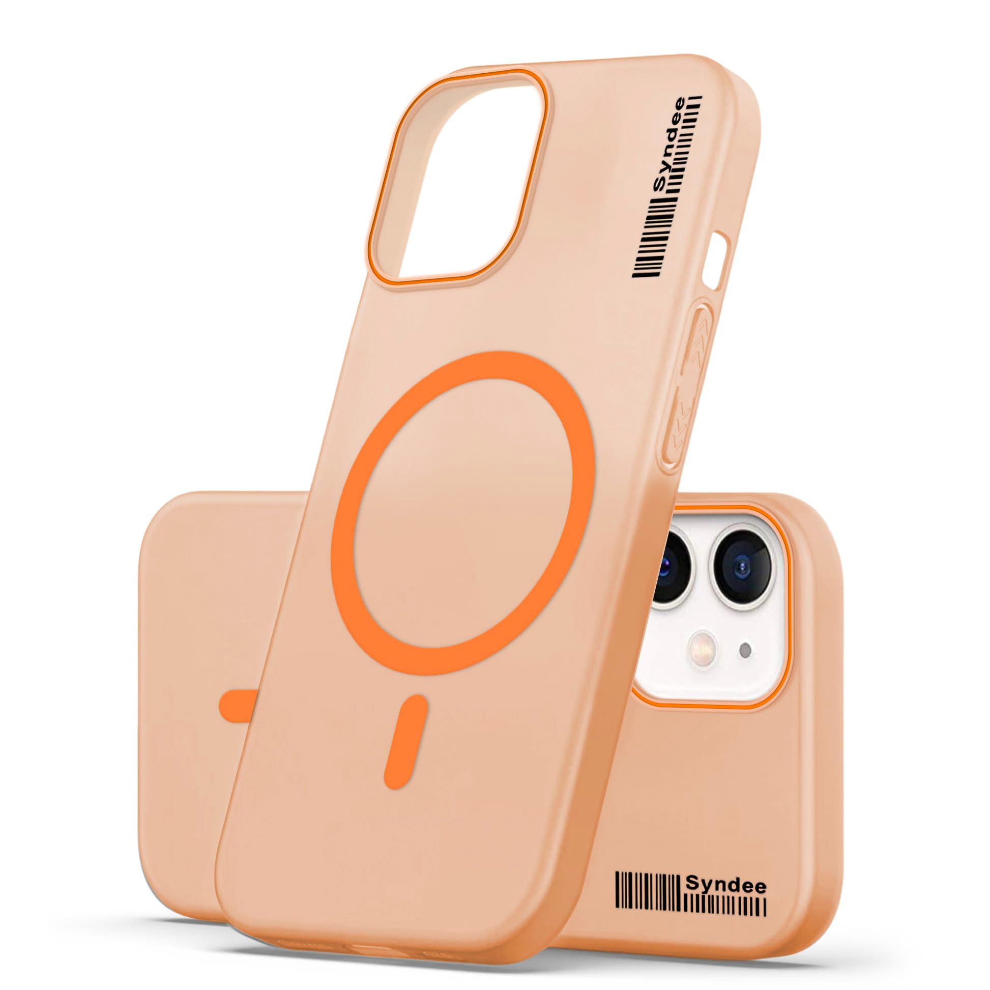 DL3 Mobilak Case Back Cover for iPhone 11, Sleek Frosted Translucent Back Only Compatible with Wireless Magnetic Accessories | Anti-Scratch Shockproof Phone Case