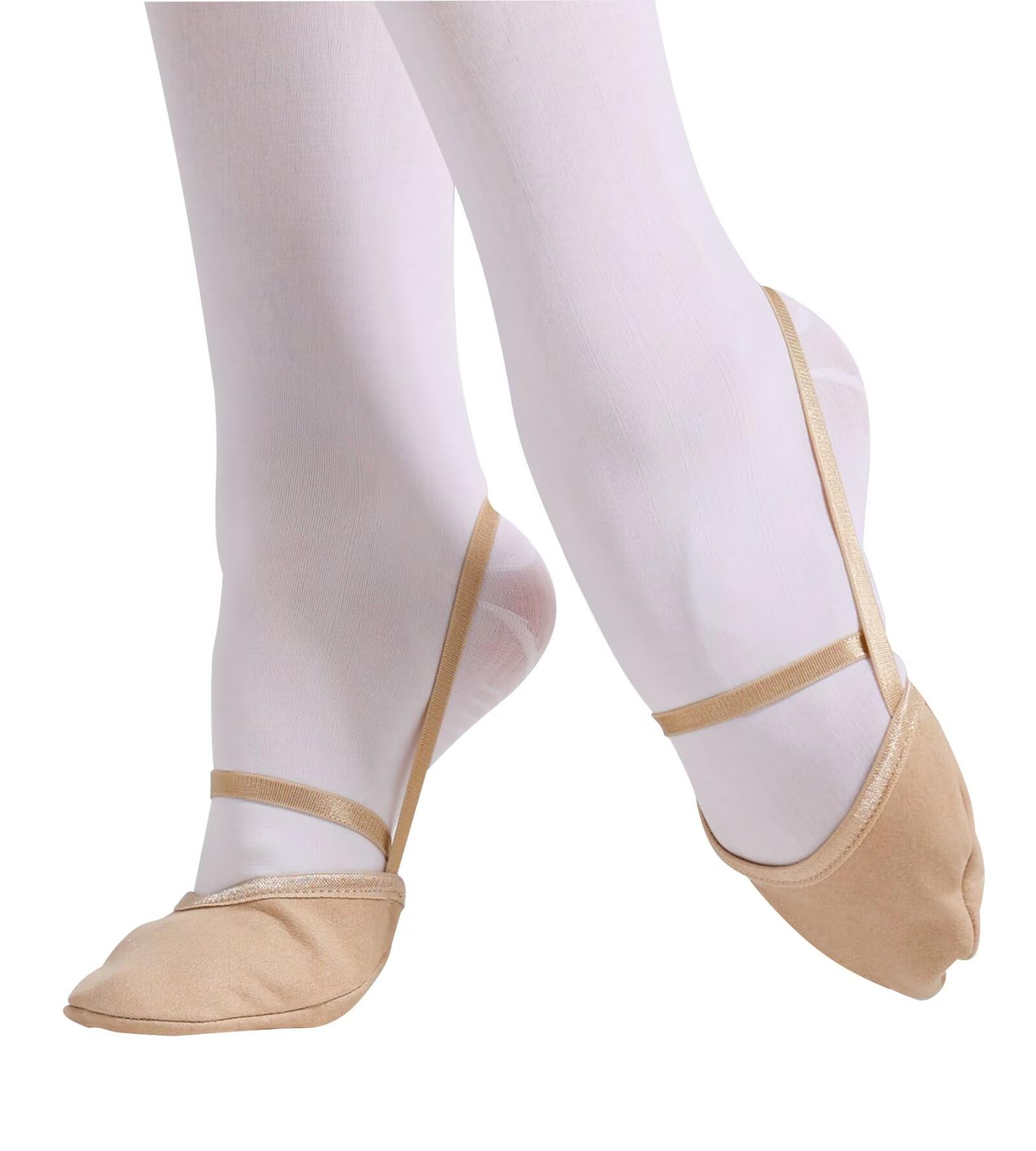 Scarpe da Ballo per Balletto Lirico,Scarpe da Ginnastica Ritmiche con Mezza Punta per Bambina e Donna