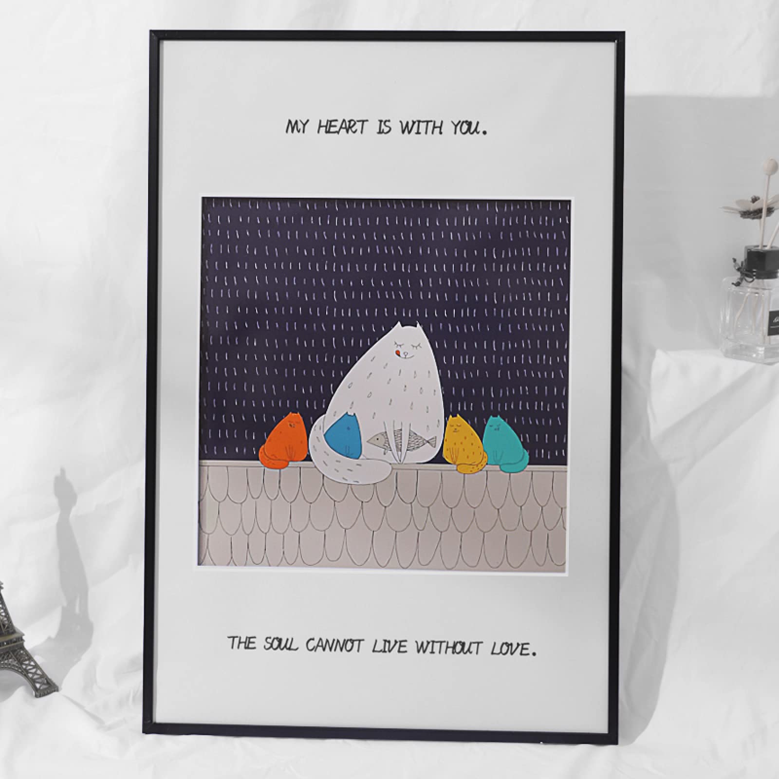 A3 Photo Frame 29.7x42 cm Metal Plated Thin Edge Picture Frames with HD Plexiglass for Wall Tabletop Wedding Gift