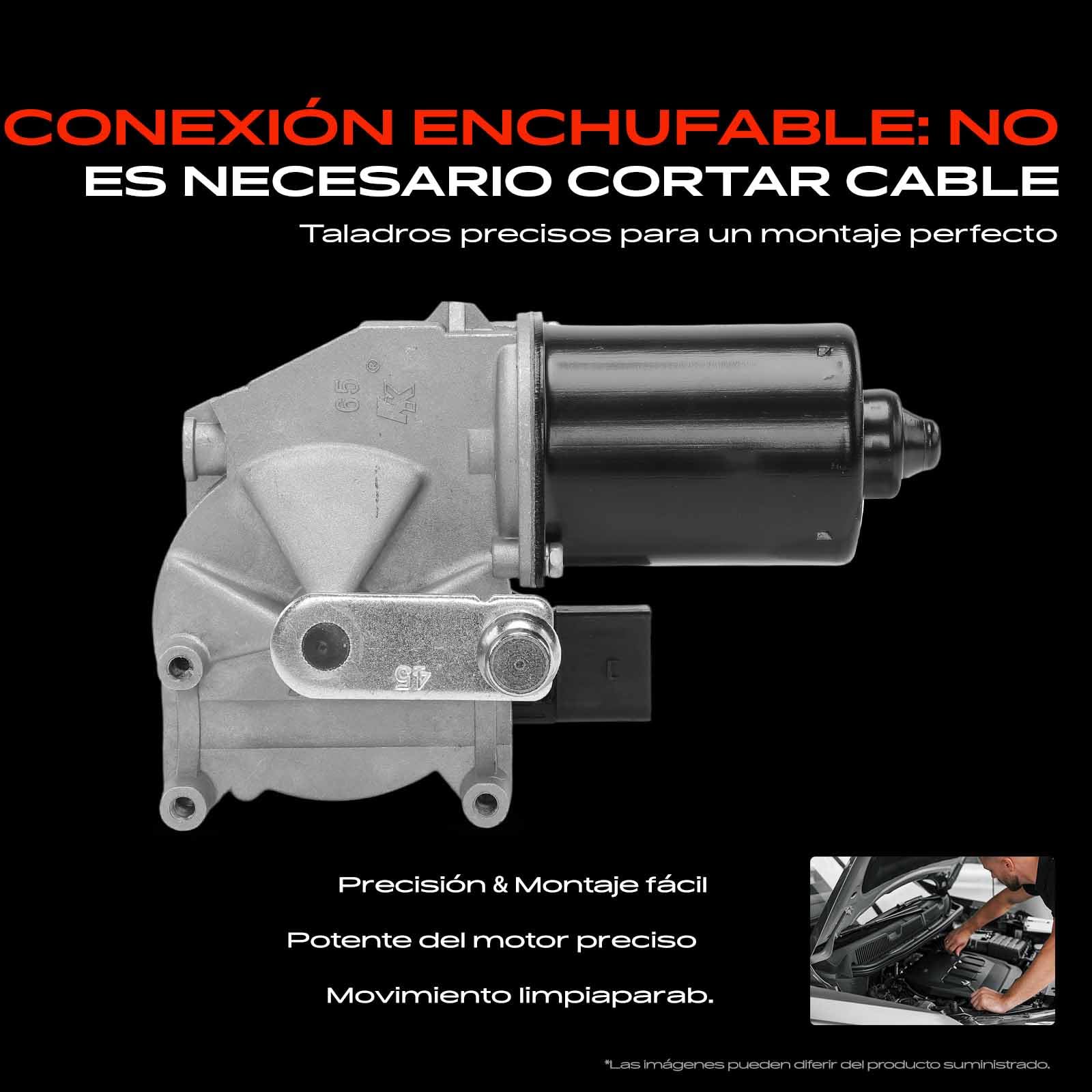 Frankberg Motor del limpiapardelisas Compatible con Serie 5 Touring E61 Serie 5 E60 Replace# 6934279