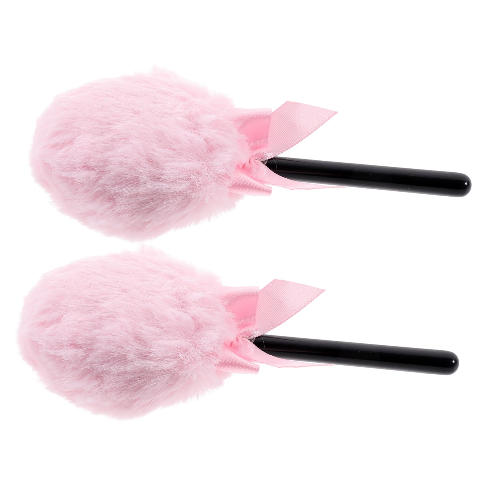 BELLIFFY Loose Powder for Face 2pcs Fluffy Makeup Puff Women's Makeup Pad Compact Portable