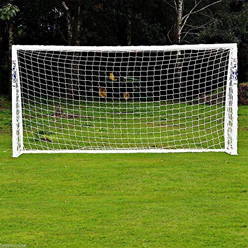 Huhebne 24X8 PéS Tamanho Completo de Futebol Rede Esportes Futebol PóS Rede de Treinamento Quintal