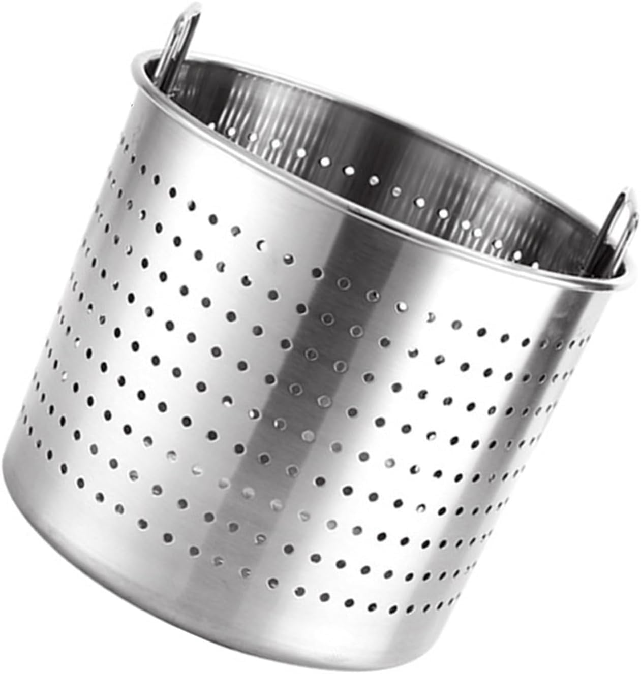 Filtro a rete in acciaio inox di grande capacità, filtro a maglia fine per friggere, pasta, frutta, verdura, 39,5 x 27 cm