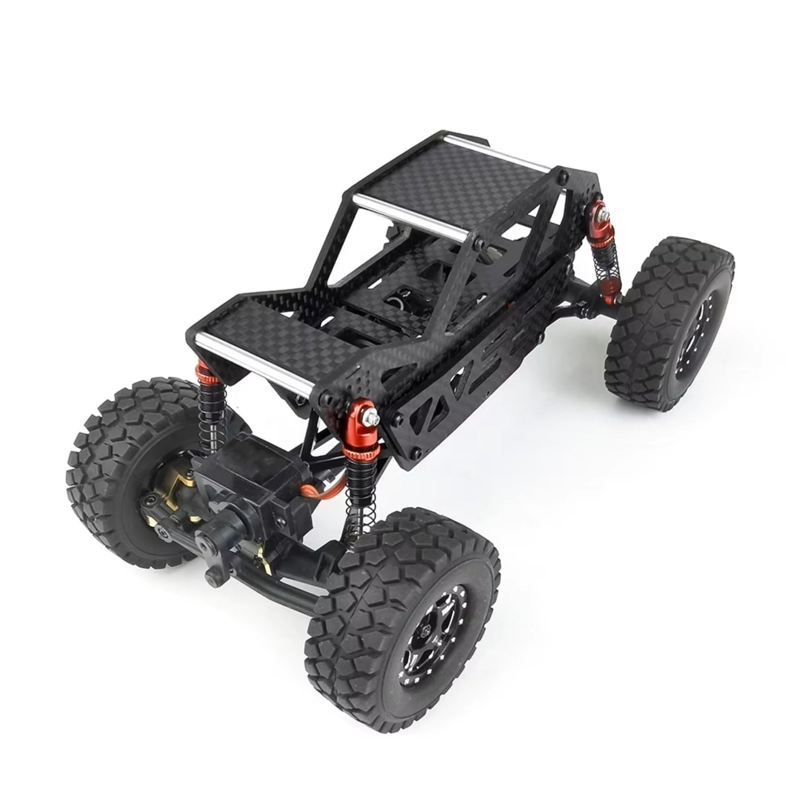 Amazon | RCシャーシパーツ For Axial For SCX24 1/24 カーボン