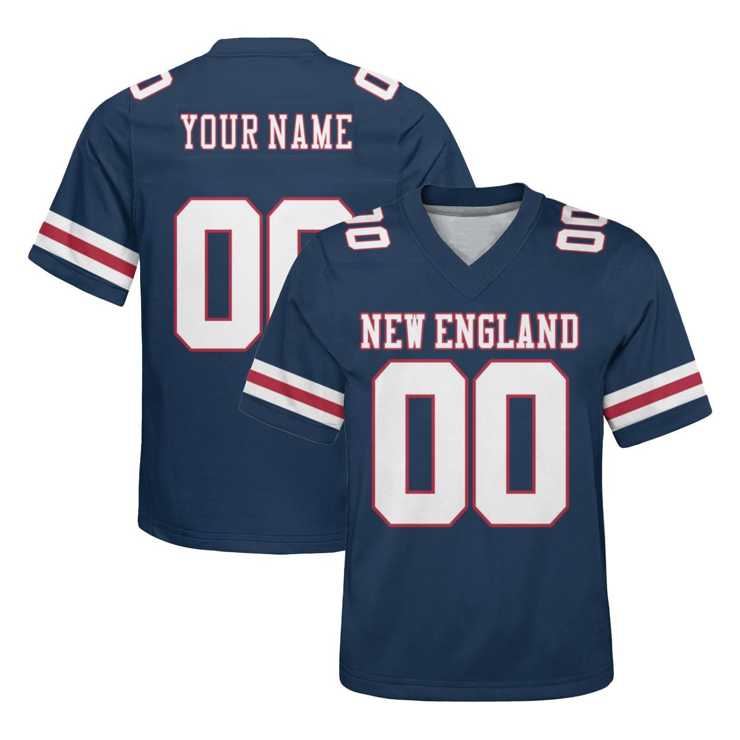 Custom Football Jersey Personalized Team Name Number Practice Jerseys Customized Football Shirt for Men Youth Women Kids