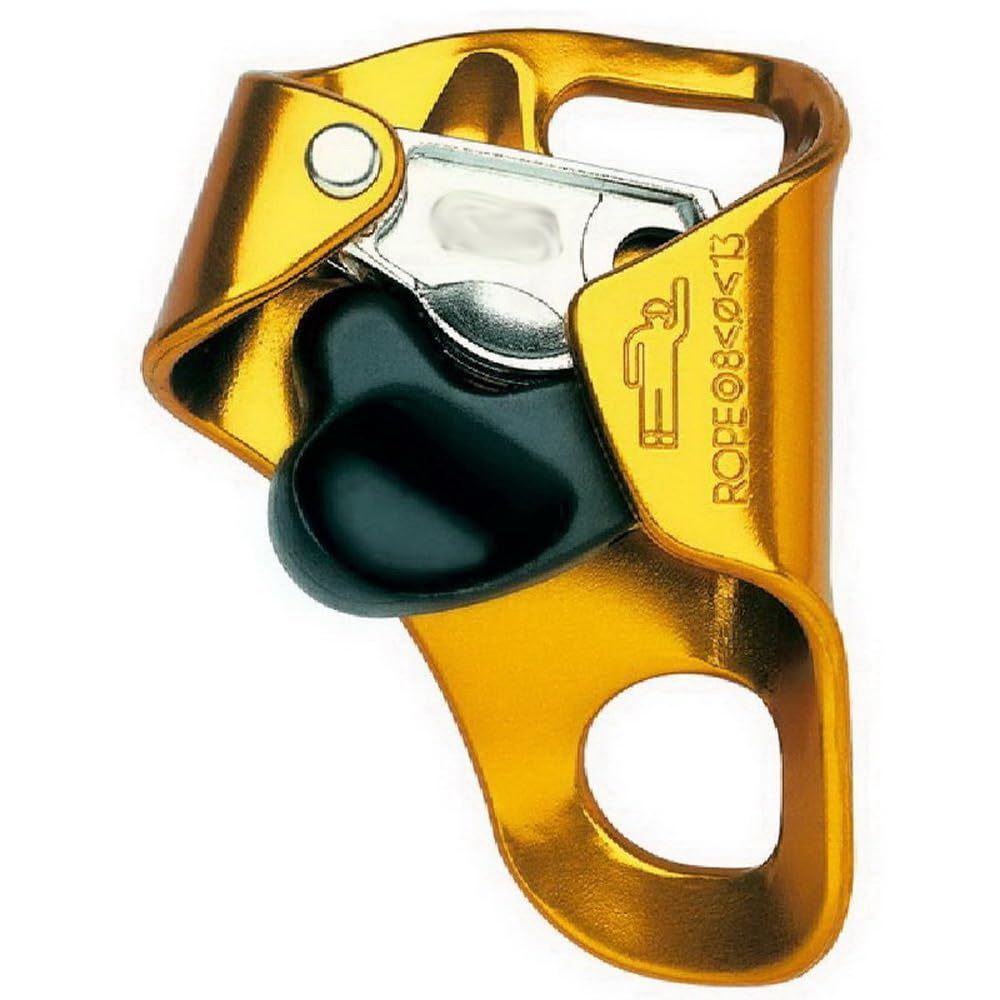 Petzl Croll L Bloqueador Ventral 8–13 mm 140 g Leva INOX Autolimpiante EN 567