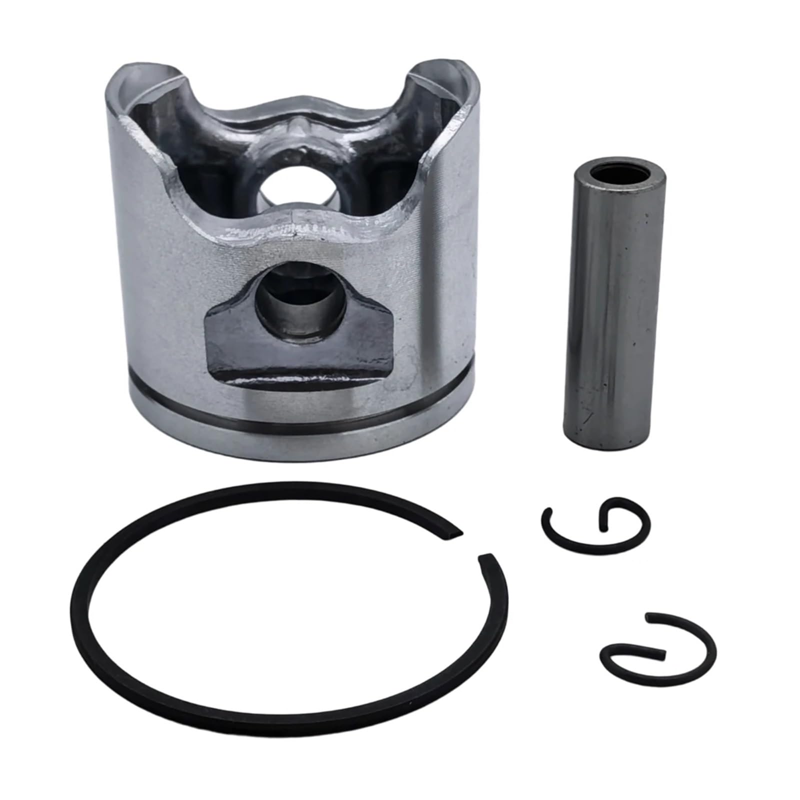 Accessori per tosaerba Kit filtro aria pistone cilindro 42mm for motosega 340 345 350 503870276 537024002w Tubo di aspirazione paraolio AV Molla tampone