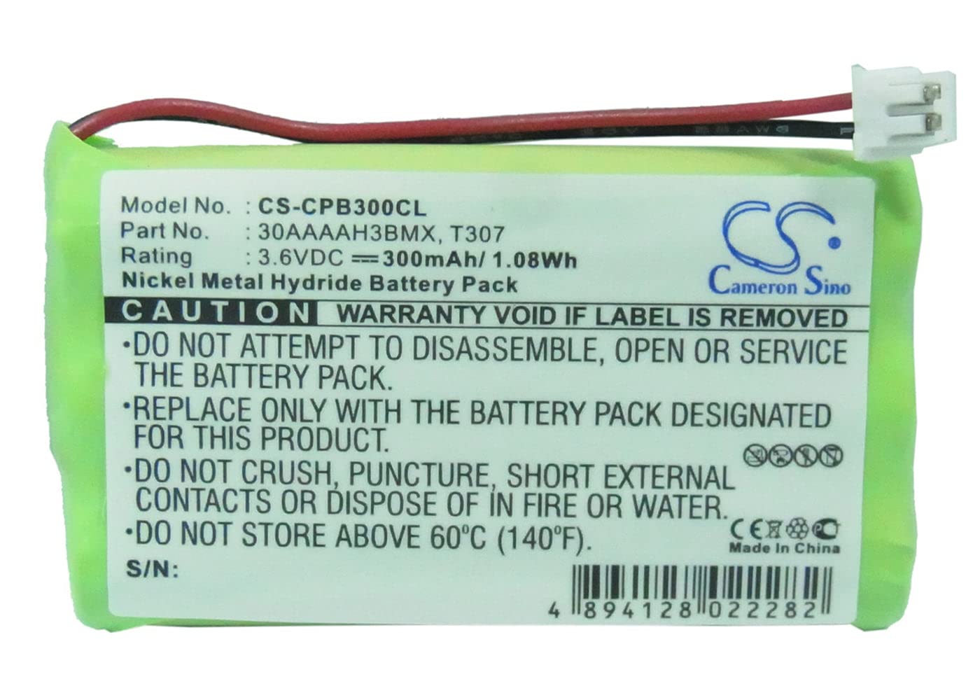 Amazon.com: VINTRONS Replacement Battery for SAGEM WP-2132, WP2234