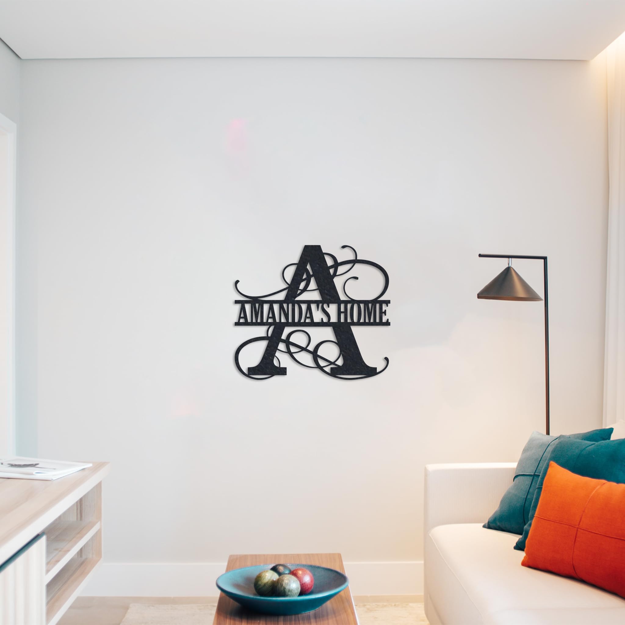 Badger Steel USA - Alphabet Split Wall Decor - Metal Wall Art - 24