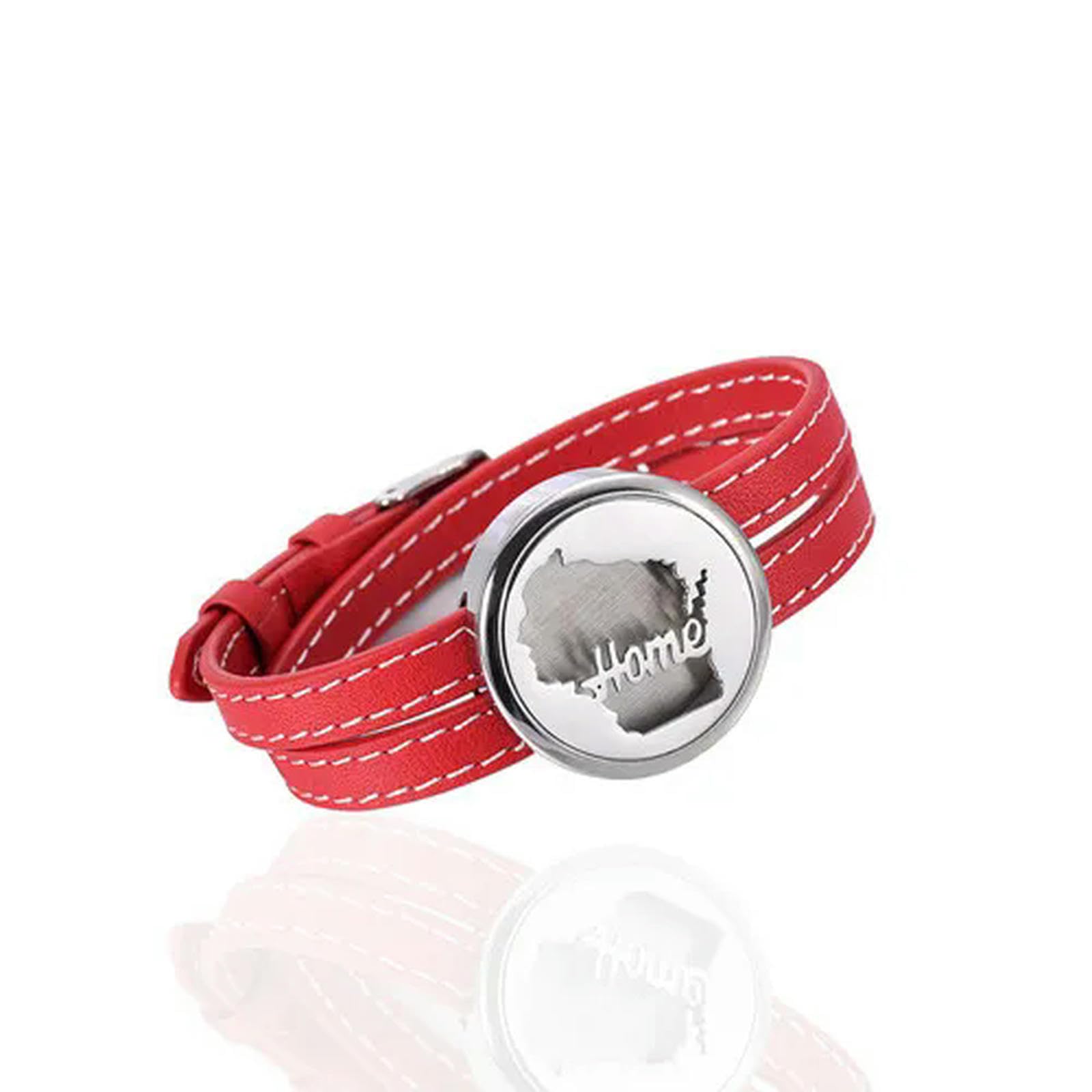 Bracelet contenant pour huiles essentielles idéal au bureau ou en voyage