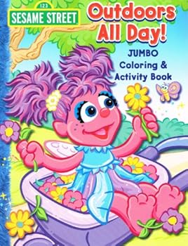 Toy Sesame Street Color Activity Book