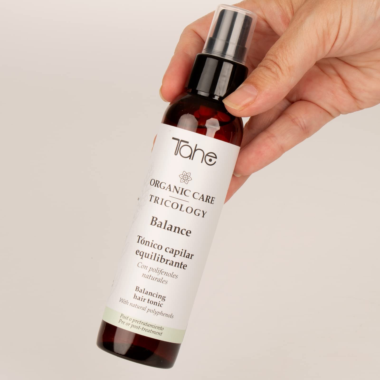 Tahe Organic Care Trichology Tonik do włosów Równoważący balans, po lub wstępnej obróbce, 125 ml