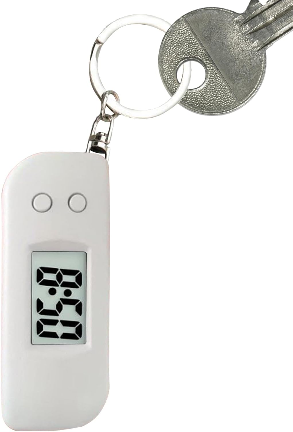 Digital Pocket Watch,Glow-in-the-Dark Electronic Keyring Watch with LED Display | Clock Keychain, Backpack Accessories for Athletes Family Women Men Daughter Youth Friends Teens Girls Son