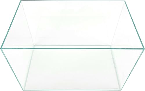 Miniatura 8 de Acuario sin montura de vidrio con bajo contenido de hierro de 5 galones, 0.197 in - (14.17" x 8.66" 10.24")