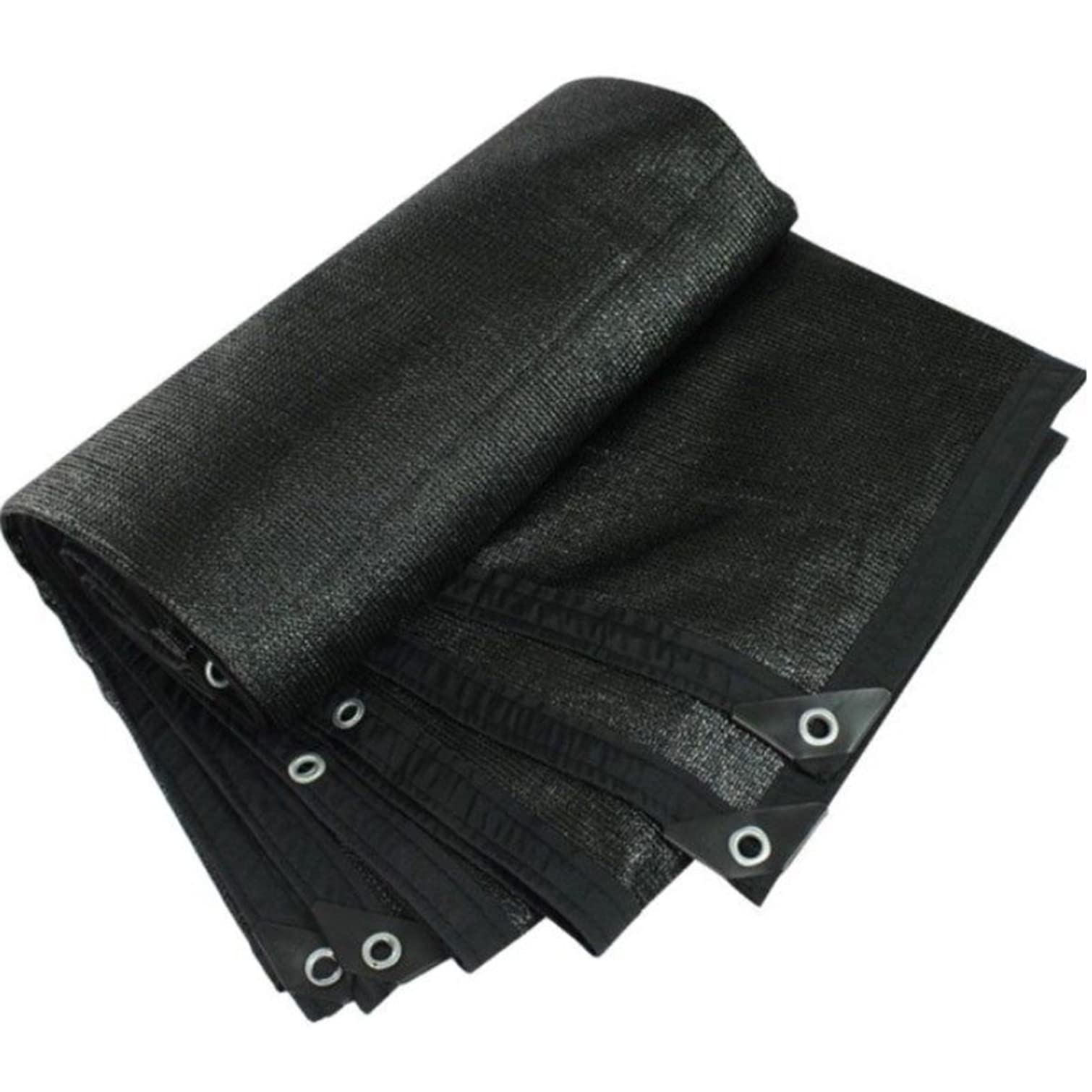 Outdoor e Cloth, tessuto a baldacchino in resina resistente agli strappi, 75%, rete solare a 6 pin per serre, balconi, giardini, con occhielli (6 x 6 m / 19.7x19.7ft)